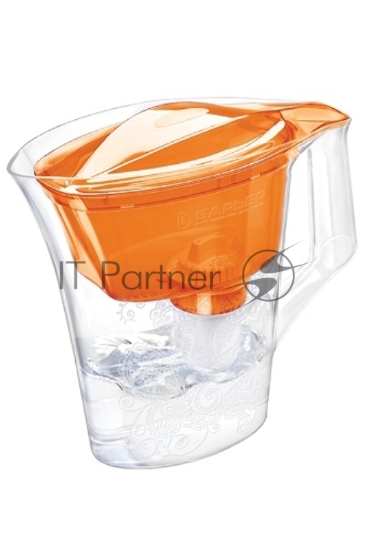 Фильтр для воды Барьер Танго оранжевый с узором