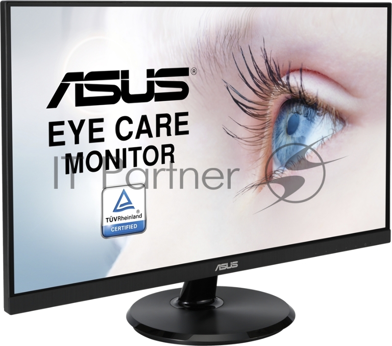 Монитор LCD 23.8 ASUS VA24DQ with HDMI cable, Wide LED IPS monitor, 16:9, FHD 1920x1080, 5ms(GTG), 250 cd/m2, 100M :1 (1000:1), 178°(H), 178°(V), D-Sub, DP, HDMI, 75 Hz, Speakers : 2W x 2 Stereo RMS, VESA 100x100 mm, Kensington lock, Flicker free, се