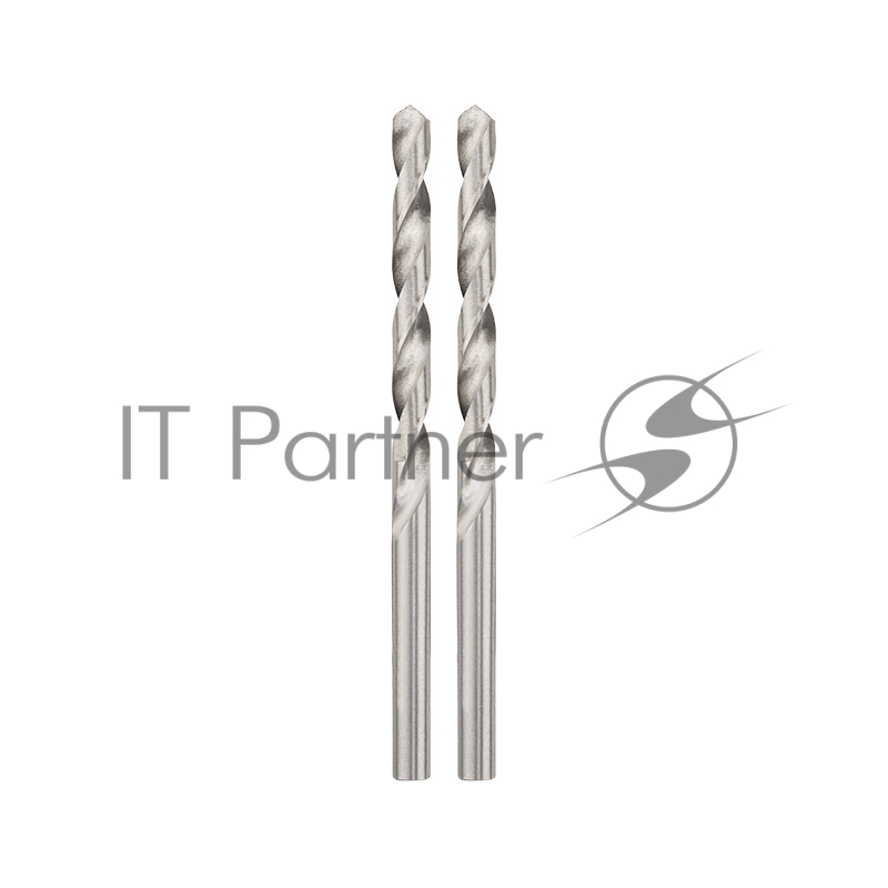 Сверло по металлу 1,0х34х12 мм HSS (2 шт. в упаковке) DIN 338 Kranz