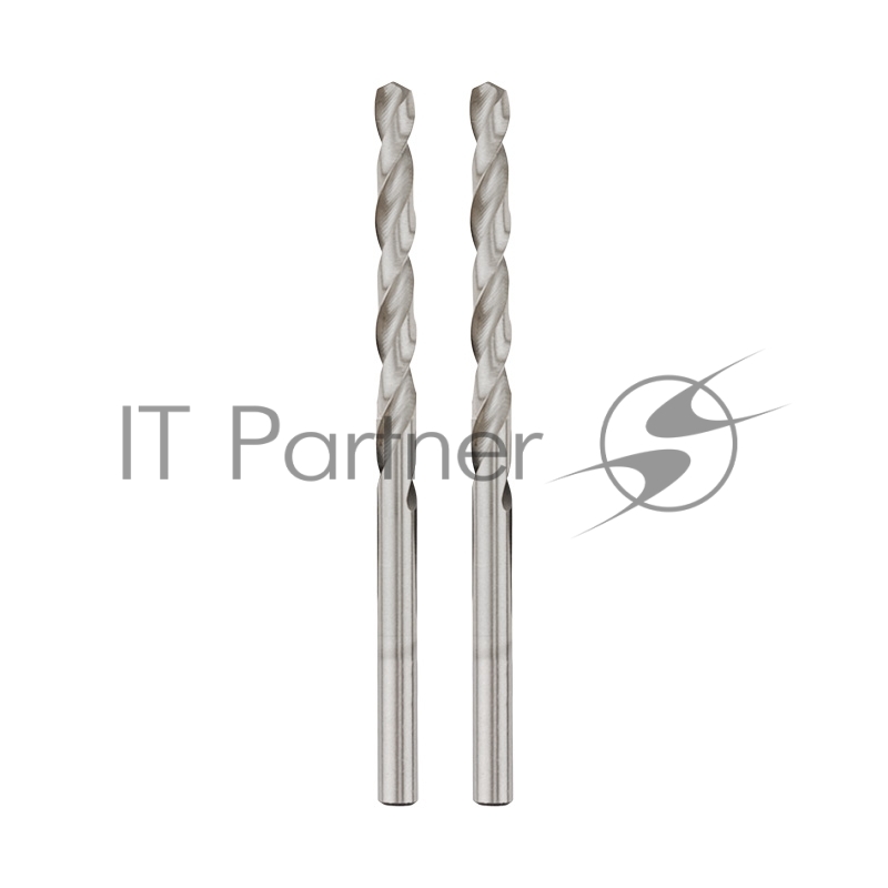 Сверло по металлу 3,2х65х36 мм «Стандарт+» (P6M5 M-2) (2 шт. в блистере) DIN 338 Kranz