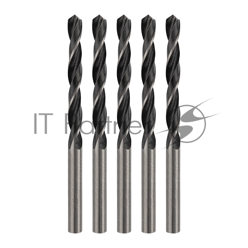Сверло по металлу 8,0х117х75 мм HSS (5 шт. в упаковке) DIN 338 Kranz
