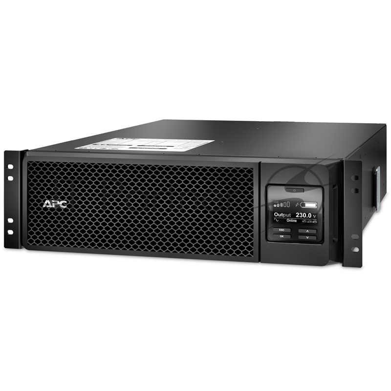 ИБП APC Smart-UPS SRT RM SRT5KRMXLI {On-Line, 5000VA / 4500W, Rack/Tower, IEC, LCD, Serial+USB, SmartSlot, подкл. доп. батарей }