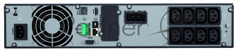 Источник бесперебойного питания Ippon Innova RT II 1500 900Вт 1000ВА черный