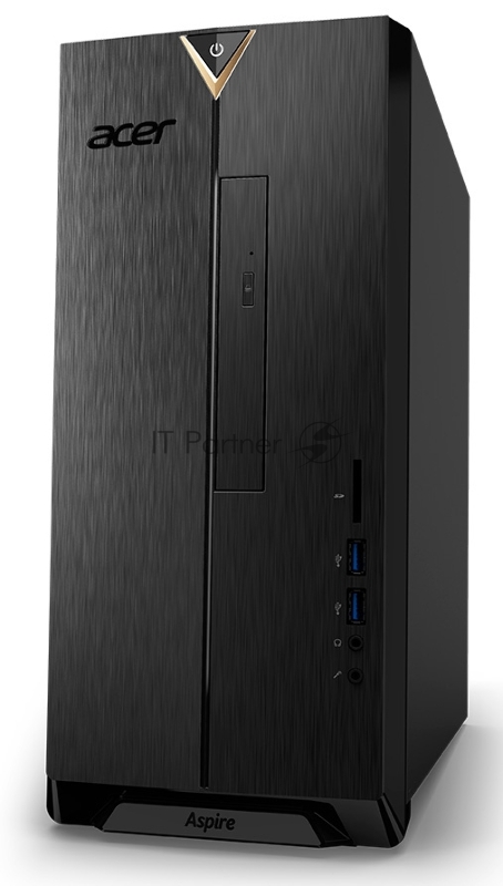 Компьютер Acer Aspire TC-391 MT Ryzen 3 4300G (3.8) 8Gb SSD256Gb R7 430 4Gb CR Eshell GbitEth 180W черный