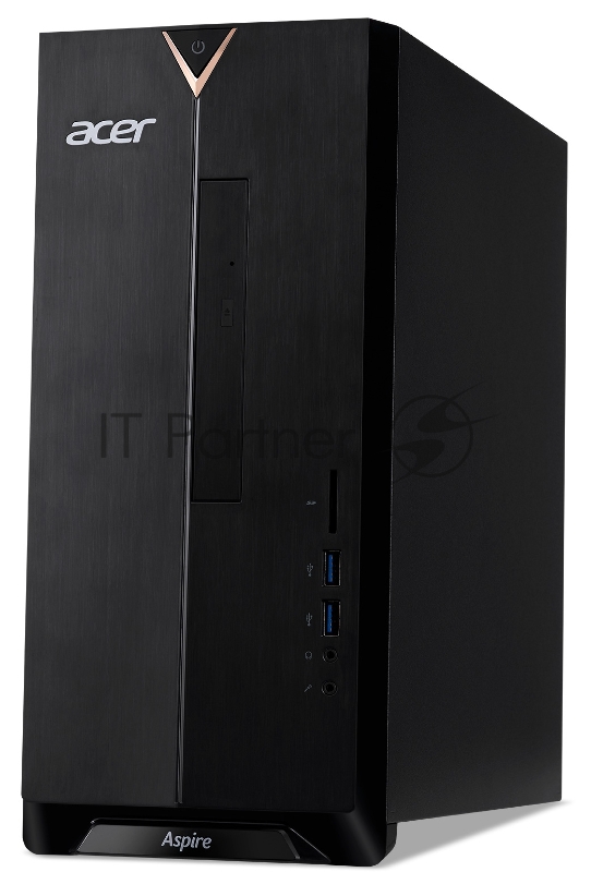 Компьютер Acer Aspire TC-391 MT Ryzen 3 4300G (3.8) 8Gb SSD256Gb R7 430 4Gb CR Eshell GbitEth 180W черный