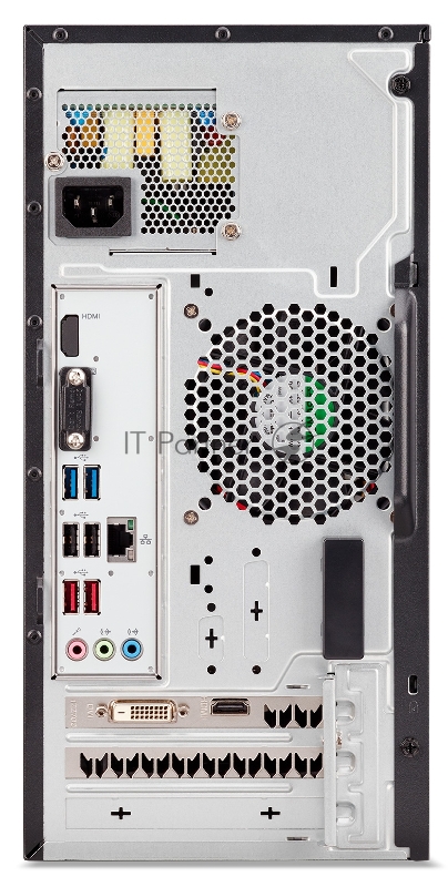 Компьютер Acer Aspire TC-391 MT Ryzen 3 4300G (3.8) 8Gb SSD256Gb R7 430 4Gb CR Eshell GbitEth 180W черный