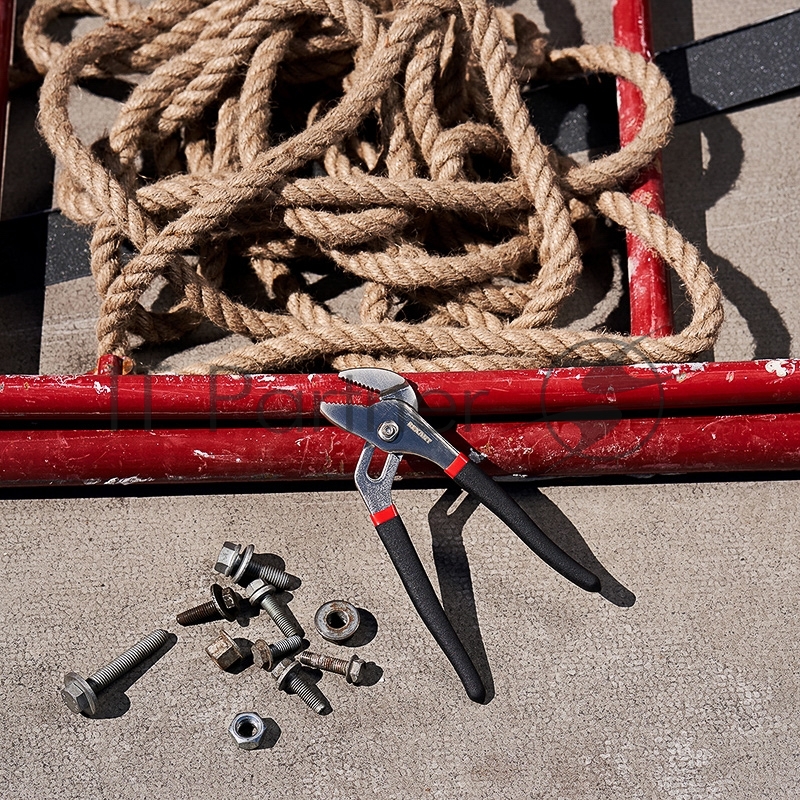 Клещи переставные REXANT 200 мм никелированные, обливные рукоятки