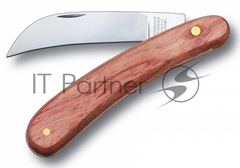 Нож садовый Victorinox 1.9200 обрезной 110мм деревянная рукоять