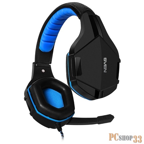 Наушники SVEN AP-G851MV, черный-синий