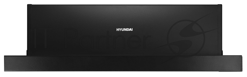 Вытяжка встраиваемая Hyundai HBH 6232 BK черный управление: кнопочное (1 мотор)