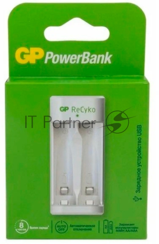 Зарядное устройство GP Recyko E211-2CRB1