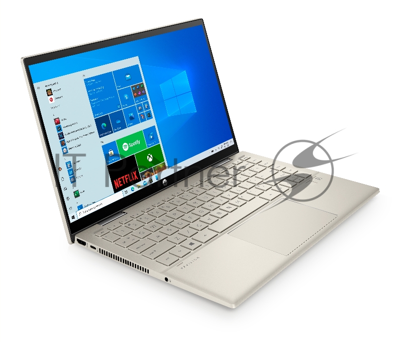 Трансформер HP Pavilion x360 14-dy0009ur Core i5 1135G7 8Gb SSD512Gb Intel Iris Xe graphics 14 IPS Touch FHD (1920x1080) Windows 10 gold WiFi BT Cam