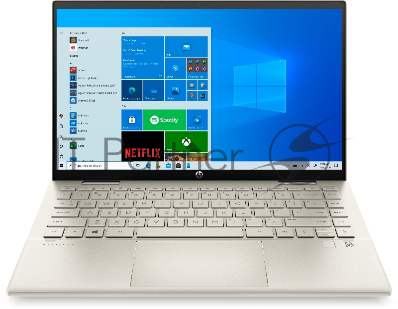 Трансформер HP Pavilion x360 14-dy0009ur Core i5 1135G7 8Gb SSD512Gb Intel Iris Xe graphics 14 IPS Touch FHD (1920x1080) Windows 10 gold WiFi BT Cam