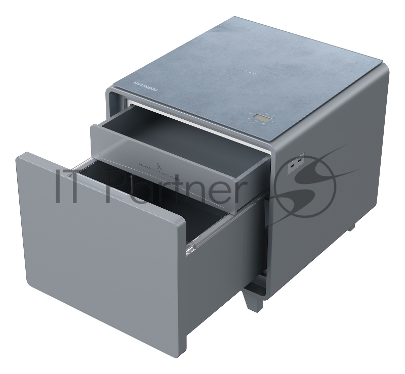 Холодильник Hyundai CO0503 серебристый (однокамерный)