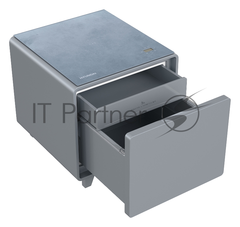 Холодильник Hyundai CO0503 серебристый (однокамерный)