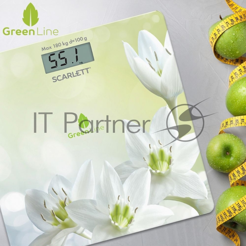 Весы напольные электронные Scarlett SC-BS33E101 макс.180кг рисунок
