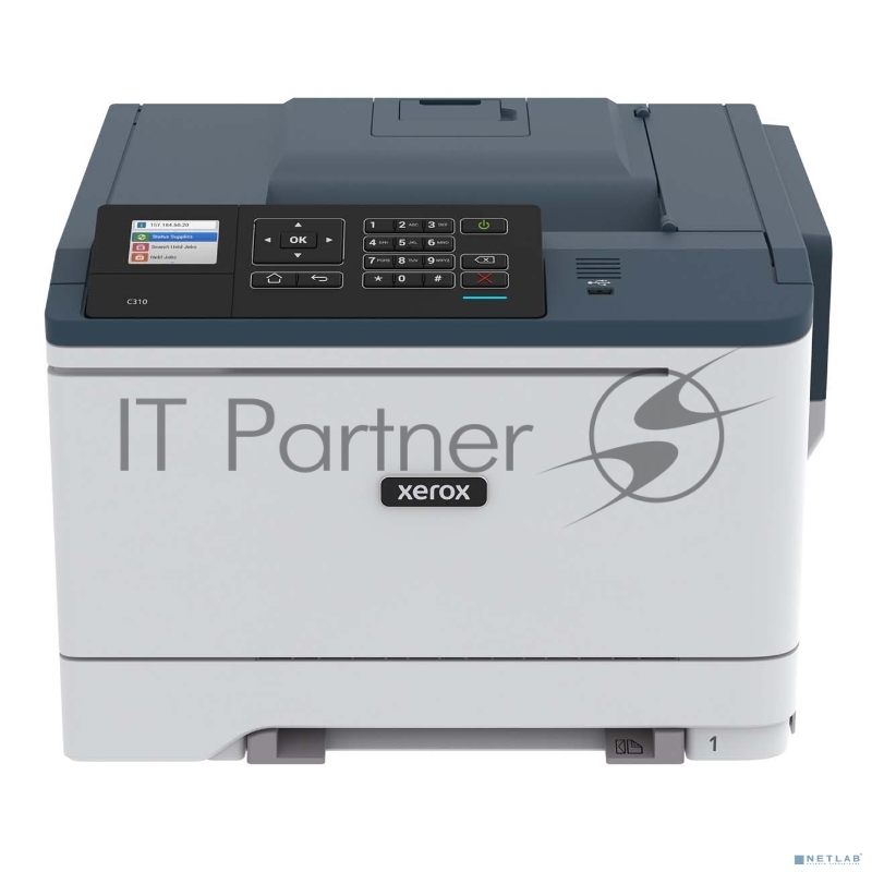 Принтер лазерный цветной XEROX C310V_DNI 33стр/мин A4, AUTOMATIC 2-SIDED PRINT, USB/ETHERNET/WI-FI