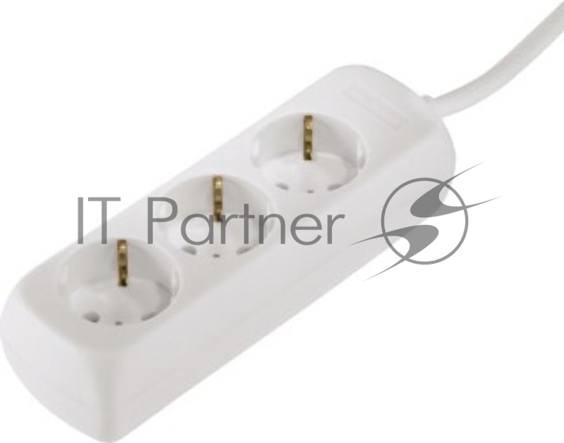 Сетевой удлинитель Hama H-30569 3м (3 розетки) белый