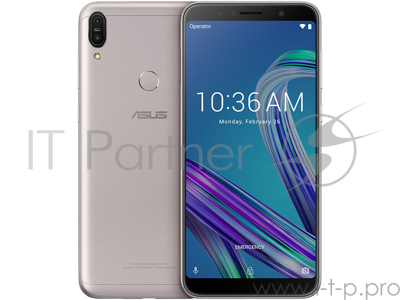 Смартфон ASUS ZenFone Max Pro M1 ZB602KL-4H006RU Meteor Silver/6