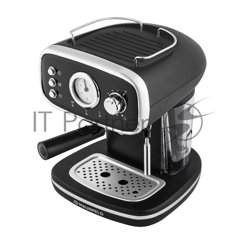 Кофемашина рожкового типа MAUNFELD MF-736BK