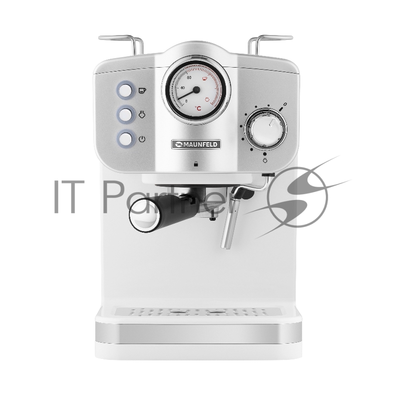 Кофемашина рожкового типа MAUNFELD MF-735WH PRO