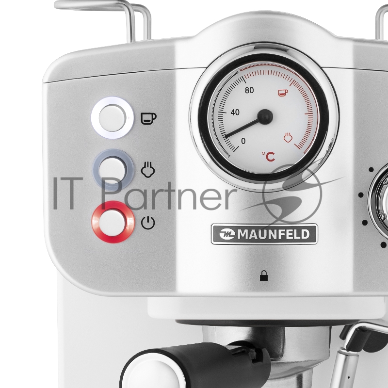 Кофемашина рожкового типа MAUNFELD MF-735WH PRO