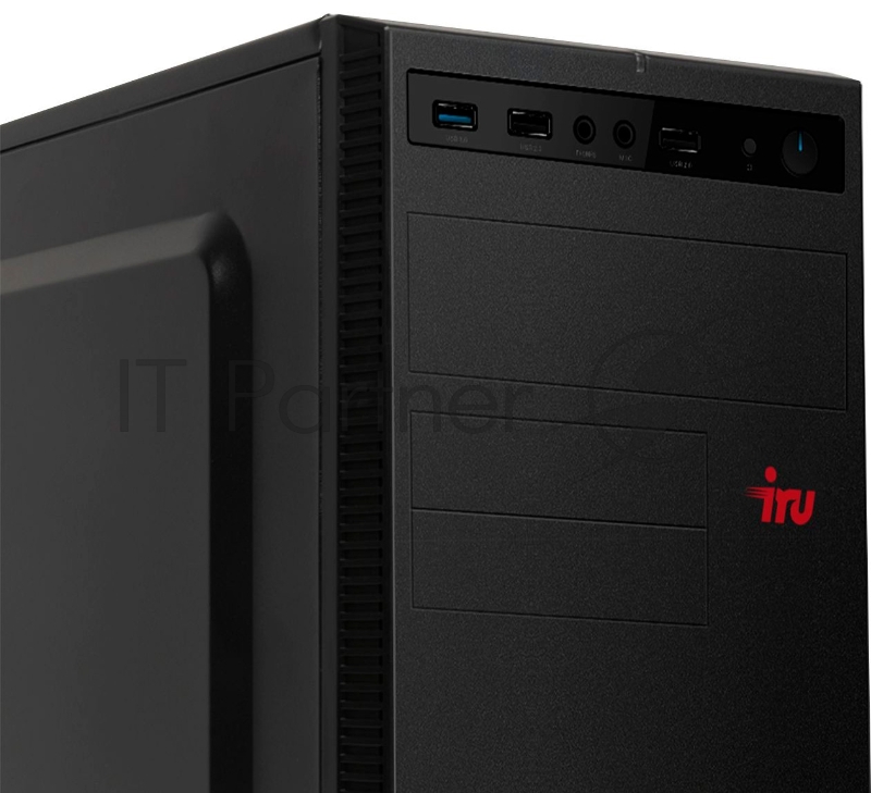 ПК IRU Home 320A3SE MT Ryzen 3 PRO 2200GE (3.2) 4Gb SSD240Gb Vega 8 Free DOS GbitEth 400W черный