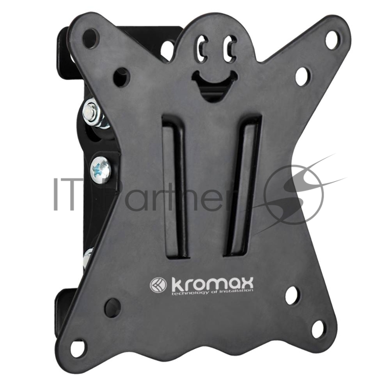 Кронштейн для телевизора Kromax CASPER-101 черный 10-32 макс.25кг настенный наклон