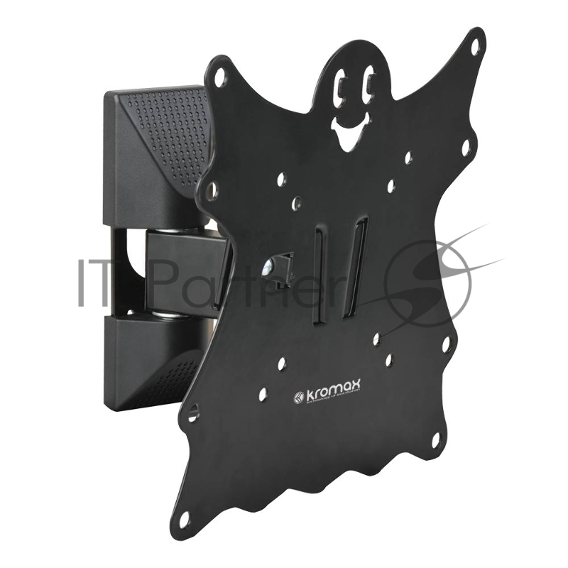Кронштейн для телевизора Kromax Casper-202 черный 20-43 макс.30кг настенный поворот и наклон