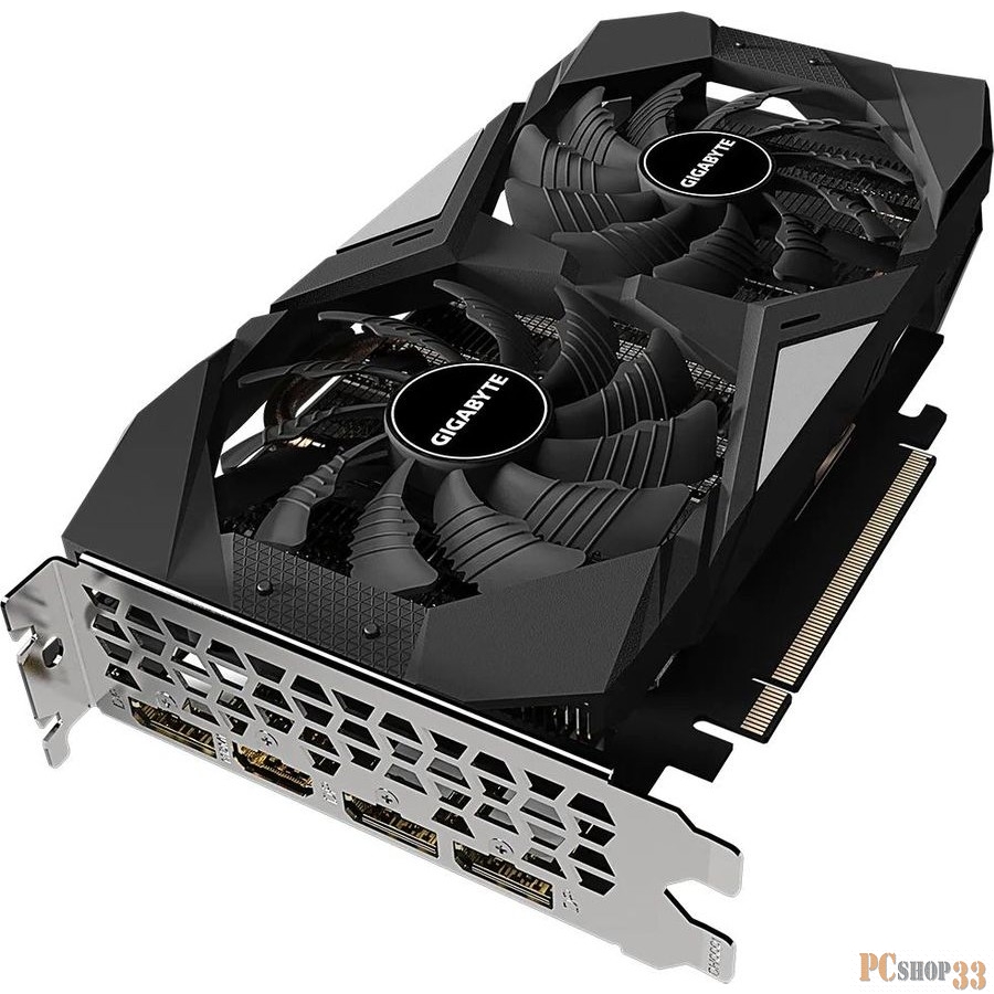 Видеокарта Gigabyte PCI-E GV-N2060D6-12GD NVIDIA GeForce RTX 2060 12288Mb 192 GDDR6 1650/14000 HDMIx1 DPx3 HDCP Ret