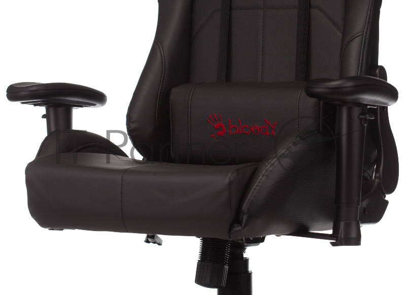 Кресло игровое A4Tech Bloody GC-550 черный эко.кожа крестовина