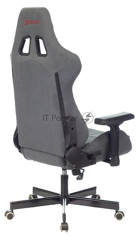 Кресло игровое A4Tech Bloody GC-740 серый крестовина