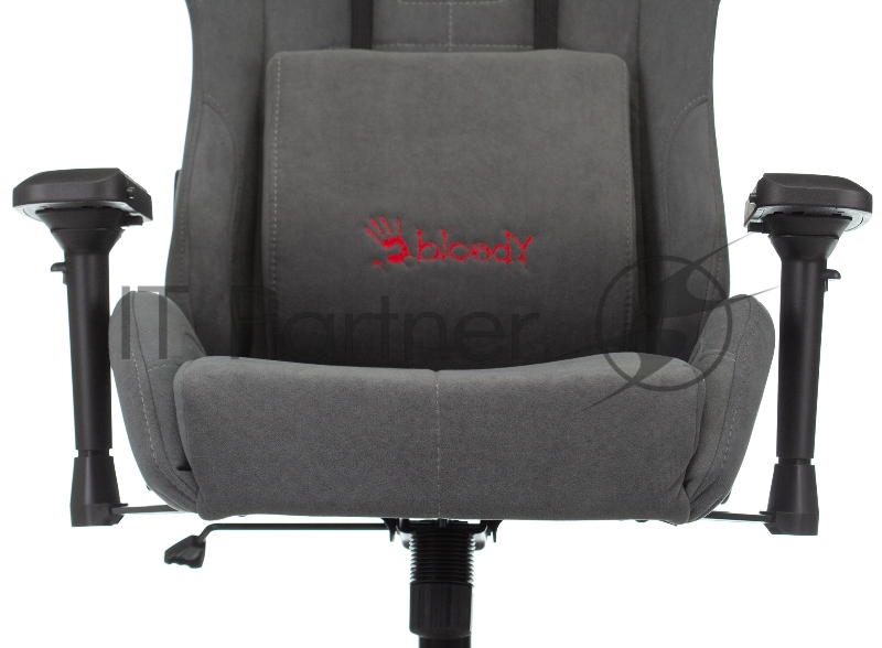 Кресло игровое A4Tech Bloody GC-740 серый крестовина