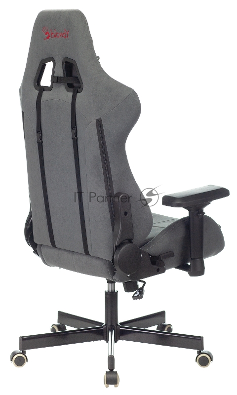 Кресло игровое A4Tech Bloody GC-740 серый крестовина