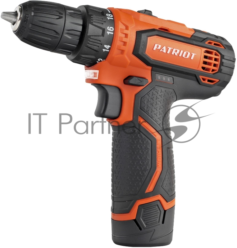Дрель-шуруповерт Patriot BR 119Li аккум. патрон:быстрозажимной (кейс в комплекте) (180301119)