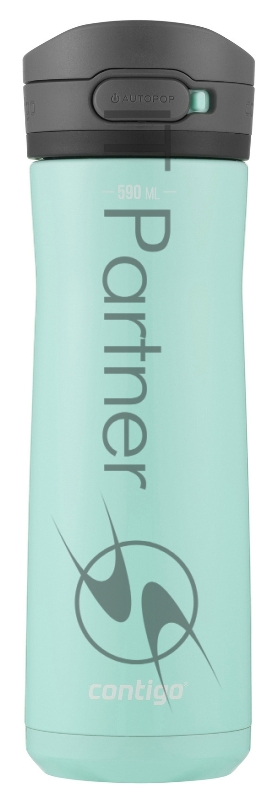 Термокружка для напитков Contigo Jackson Chill 2.0 0.59л. бирюзовый/черный (2156481)