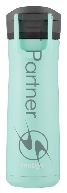 Термокружка для напитков Contigo Jackson Chill 2.0 0.59л. бирюзовый/черный (2156481)