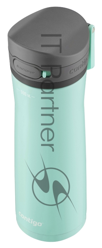 Термокружка для напитков Contigo Jackson Chill 2.0 0.59л. бирюзовый/черный (2156481)