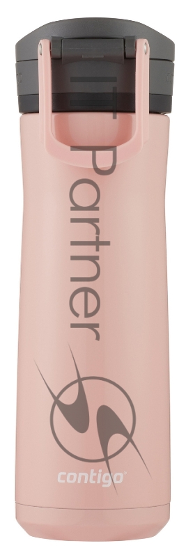 Термокружка для напитков Contigo Jackson Chill 2.0 0.59л. розовый/черный (2156482)