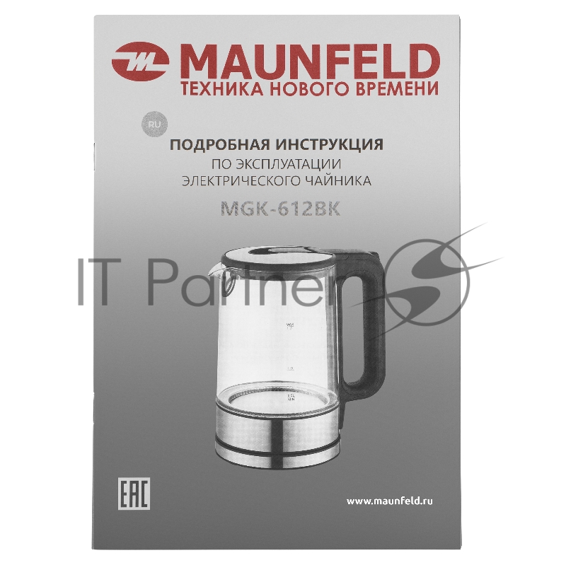 Чайник MAUNFELD MGK-612BK