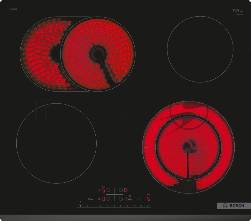 Варочная поверхность Bosch PKN631FP2E черный