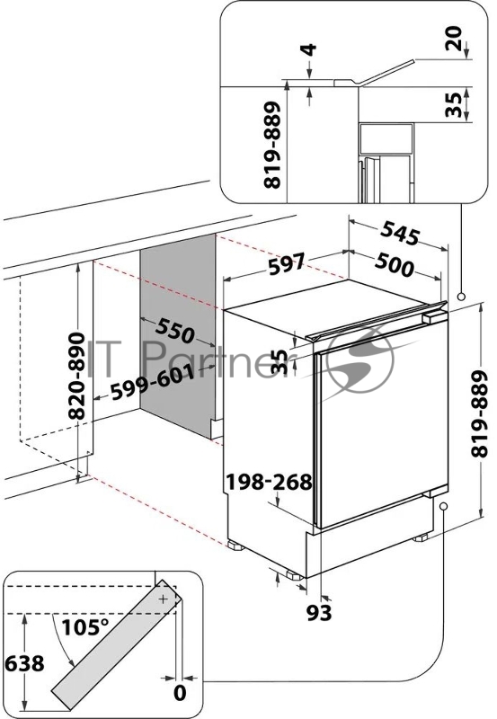 Холодильник Hotpoint-Ariston BTSZ 1632/HA 1 (однокамерный)