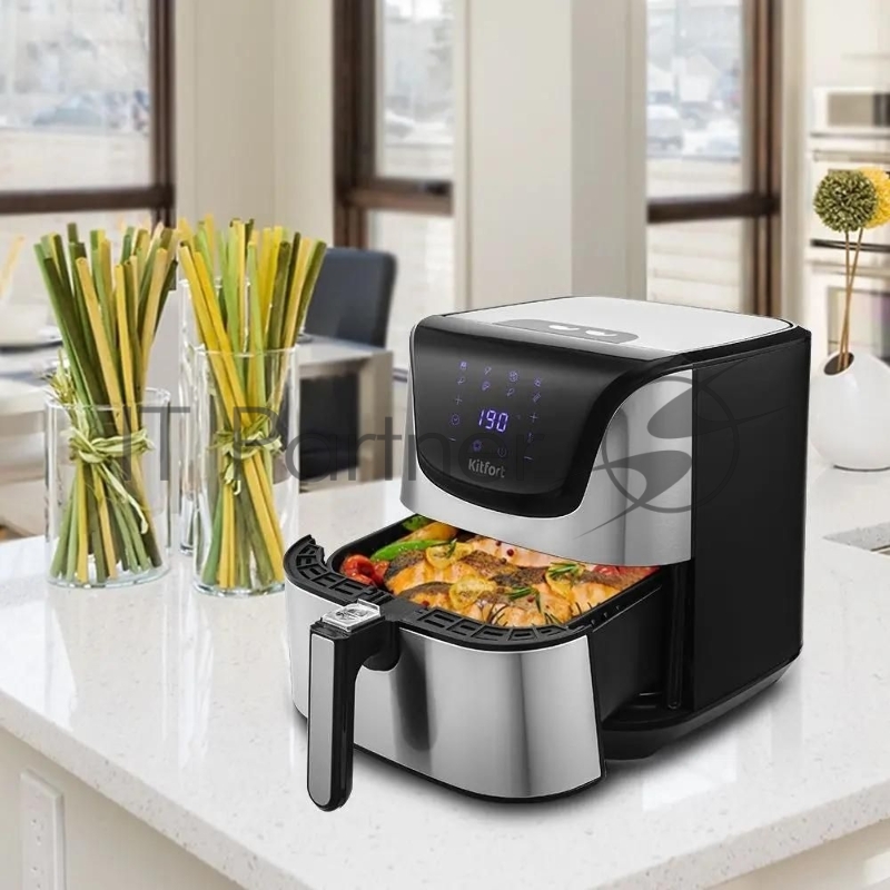 Аэрогриль Kitfort КТ-2232 серебристый