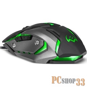 Игровая мышь SVEN RX-G740 USB (5+1кл. бесш. кл. 800-2400DPI, SoftTouch, подсветка, 1.8м)