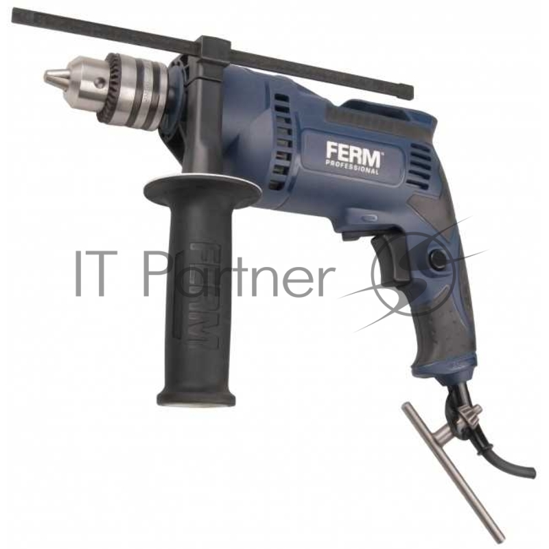 Дрель ударная FERM PDM1049P, 710Вт, 0 -3200 об/мин, ЗВП, 13мм, коробка
