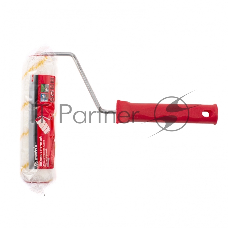 Валик Гирпаинт MATRIX , пластмассовая ручка, 180 мм, ворс 12 мм, D 40, полиакрил// /Россия 80880