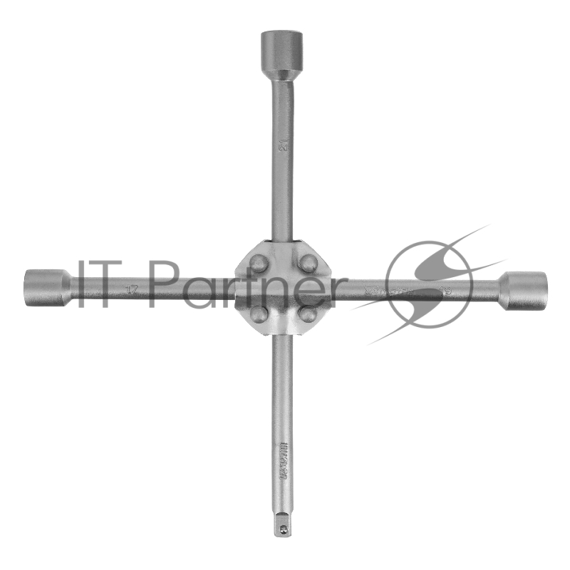 Ключ-крест баллонный MATRIX, 17x19x21 мм, квадрат 1/2, усиленный, толщ. 16 мм// PROFESSIONAL 14245