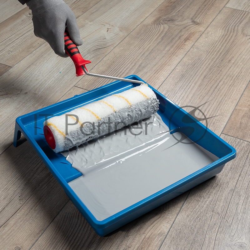 Валик MATRIX Гирпаинт с двухкомпонентной ручкой, 250 мм, ворс 12 мм, D 48 мм, полиакрил// /Россия 80661