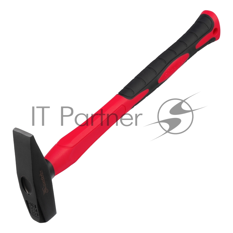 Молоток слесарный MATRIX optimal,300 г,фибергласовая обрезиненная рукоятка,квадратный боек//MATRIX 10367