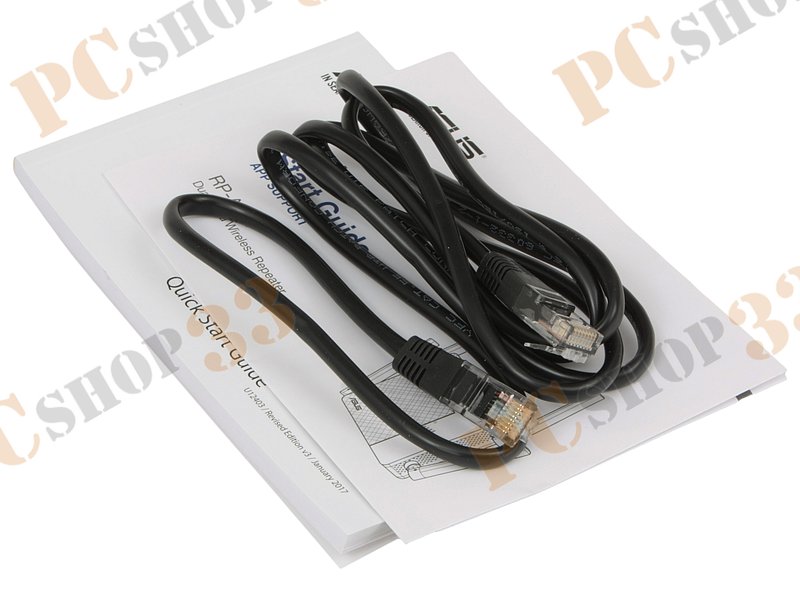 Ретранслятор ASUS RP-AC87 WiFi 1.7Гбит/сек. + 1 порт LAN 1Гбит/сек.